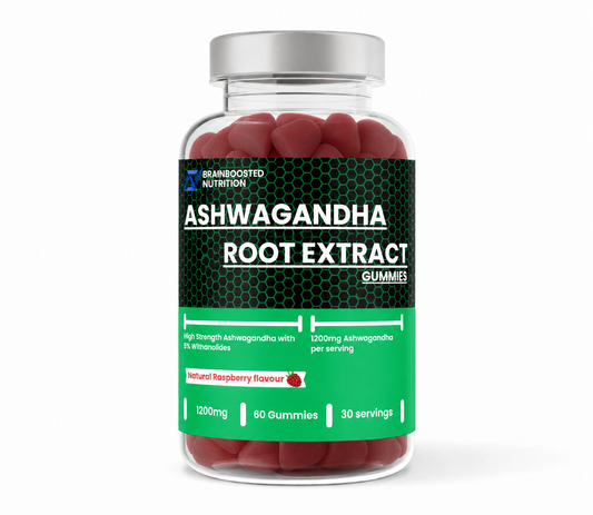 Ashwagandha Root Extract Gummies - 60 gummies with 5% withanolides